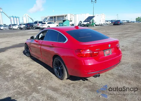 2017 BMW 430I Gran Coupe xDrive from USA, damaged, VIN WBA4F9C38HG812785